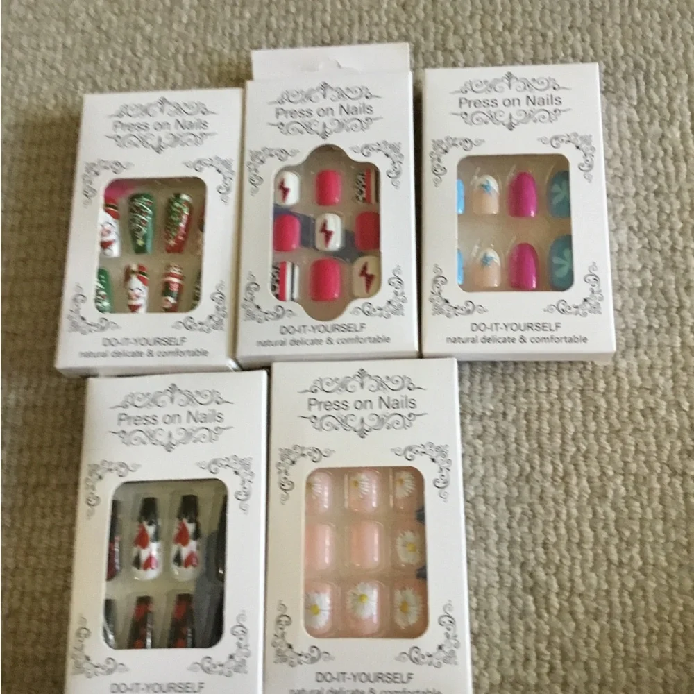 - Assorted Pink & Multicolor Designs
